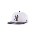 New York Yankees MLB Corkscrew 47 Trucker Cap product image 1, provided for visual reference and product detail review