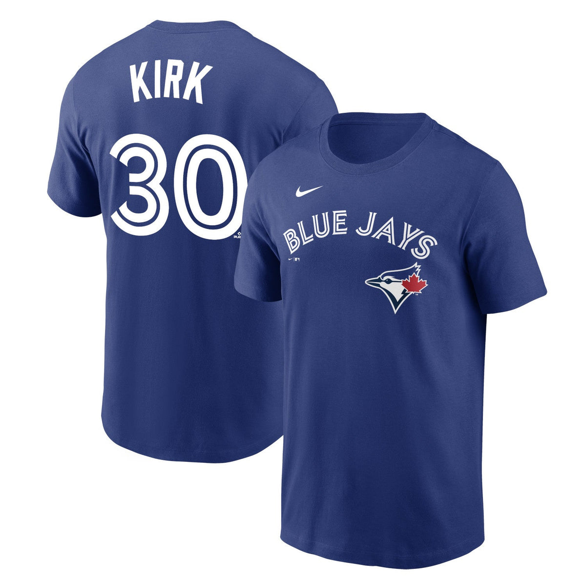 Alejandro Kirk Toronto Blue Jays Royal T-Shirt product image 1, provided for visual reference and product detail review