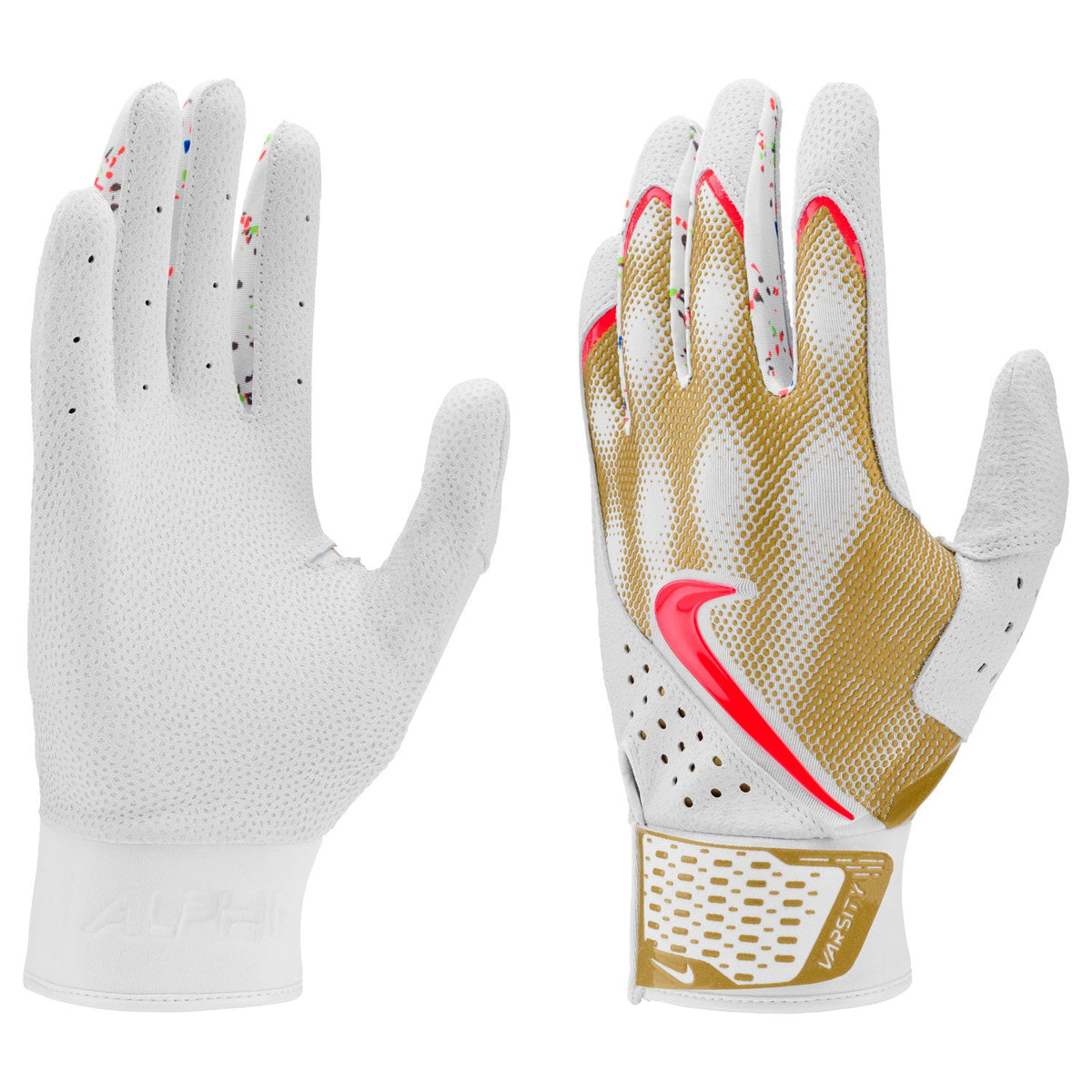 Alpha Varsity Men Batting Gloves product image 2, provided for visual reference and product detail review