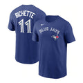 Bo Bichette Royal Blue Adult T-Shirt product image 1, provided for visual reference and product detail review