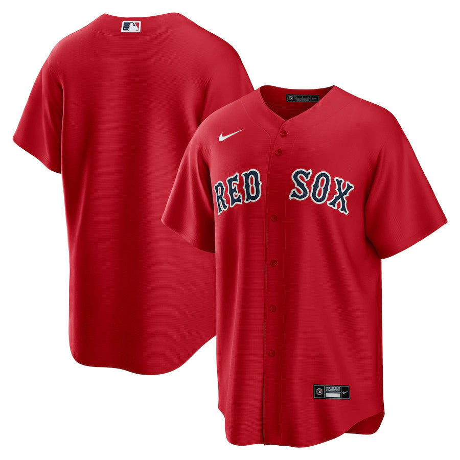 Boston Red Sox Youth Alt. 1 Jersey product image 1, provided for visual reference and product detail review
