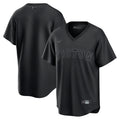 Boston Red Sox Pitch Black Fashion Jersey product image 1, provided for visual reference and product detail review