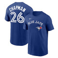 Matt Chapman Royal Blue Women T-Shirt product image 1, provided for visual reference and product detail review