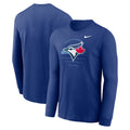 Toronto Blue Jays Over Arch Youth Long Sleeve Shirt product image 1, provided for visual reference and product detail review