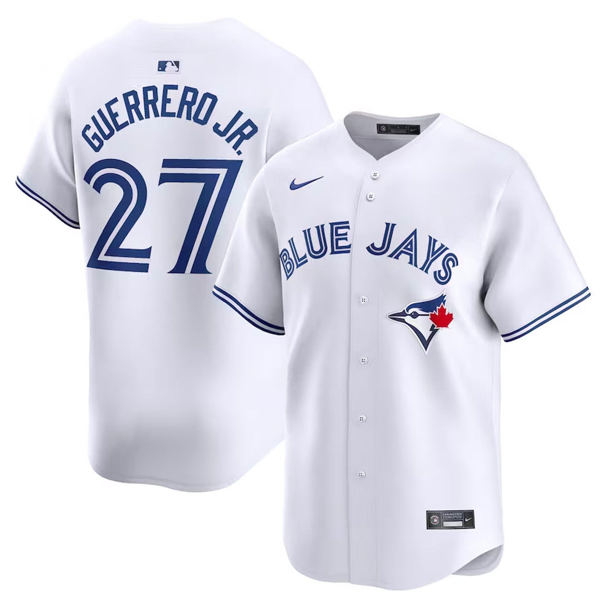 Toronto Blue Jays Vladimir Guerrero Jr. Jersey product image 1, provided for visual reference and product detail review