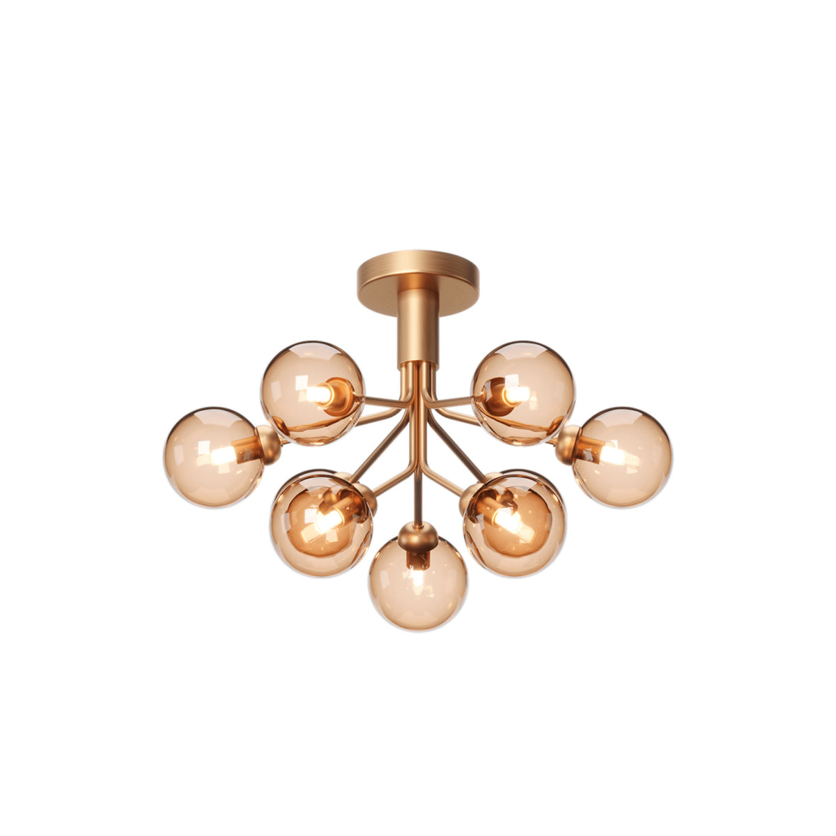 Apiales Semi Flush Mount