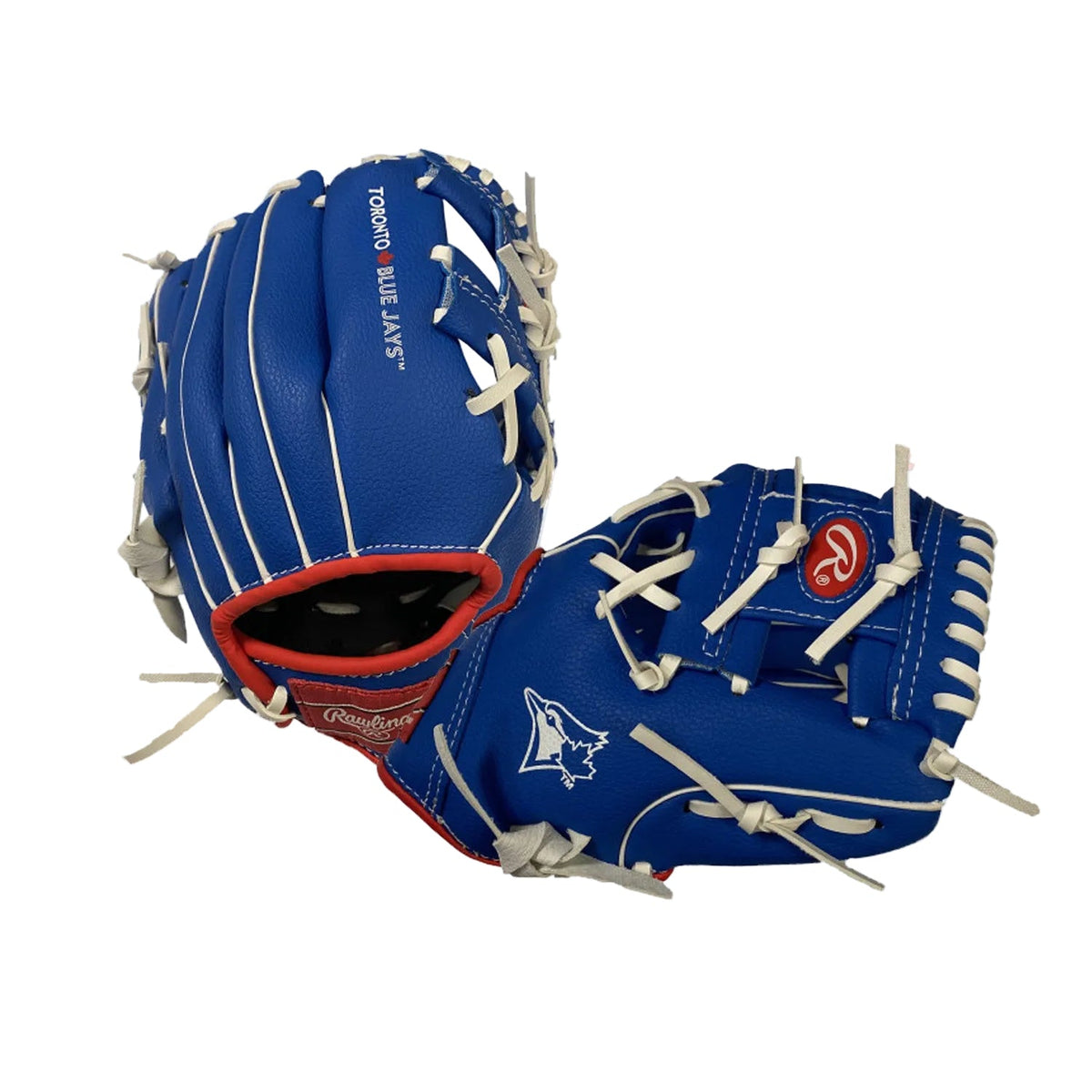 Rawlings PL10TOR Toronto Blue Jays Player Series 10" Youth Baseball Glove product image 1, provided for visual reference and