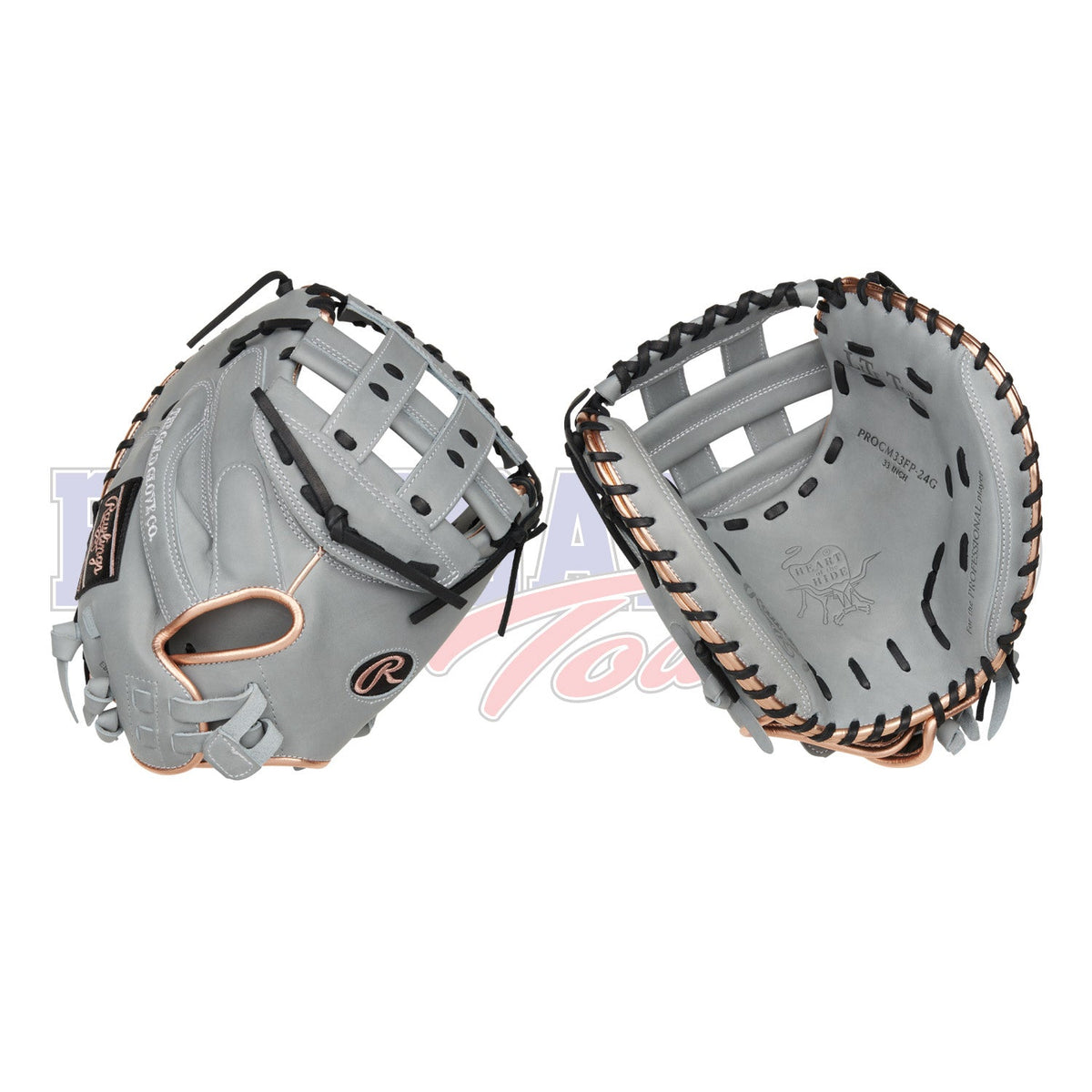 PROCM33FP-24G Heart of the Hide 33" Fastpitch Catcher's Glove product image 1, provided for visual reference and product