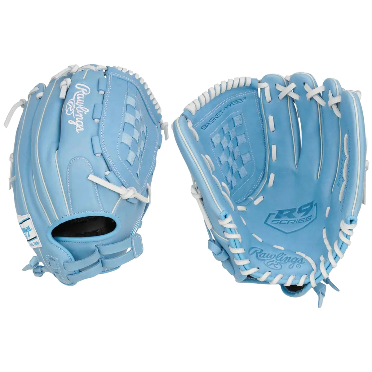 Rawlings RR9SB125-3CB R9 12.5" Softball Glove product image 1, provided for visual reference and product detail review
