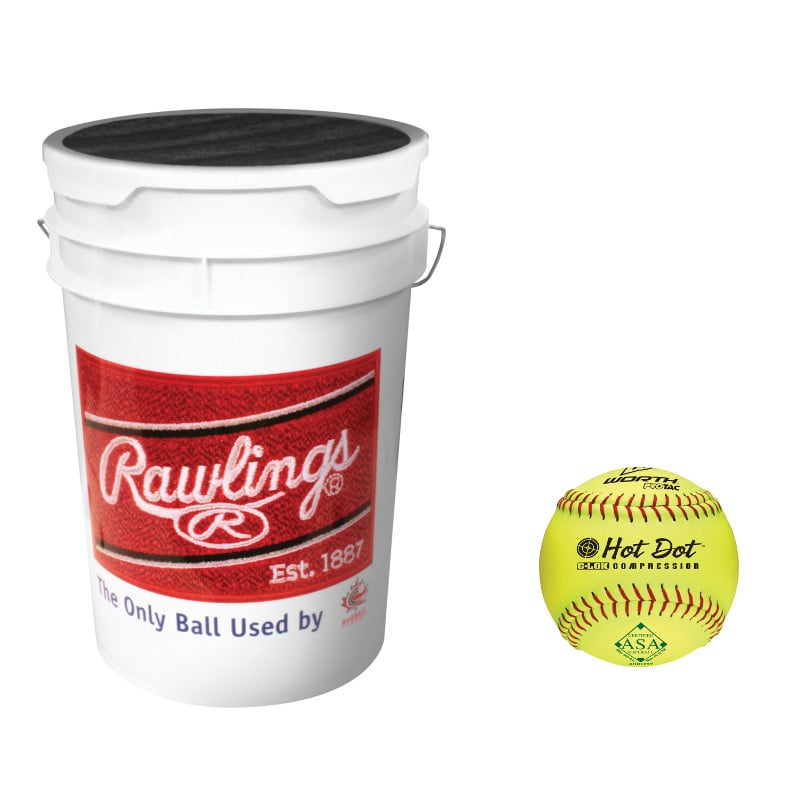 HOT DOT USSSA Bucket (2 DZ) product image 3, provided for visual reference and product detail review