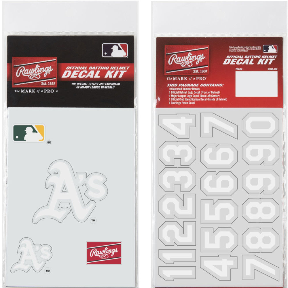 MLB Replica Decal Kit product image 4, provided for visual reference and product detail review
