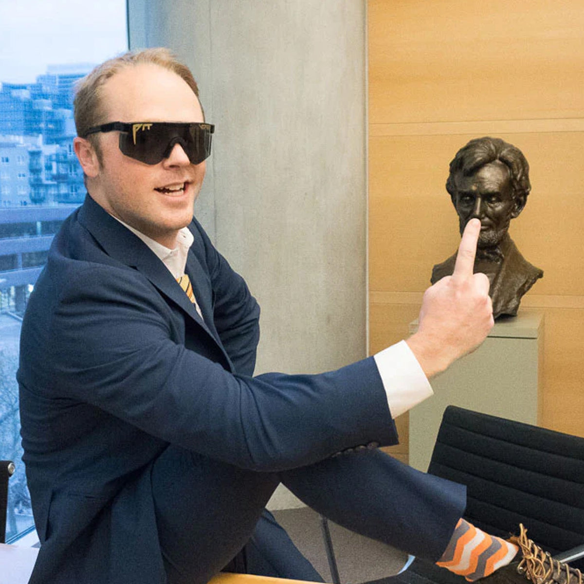 The Exec Original Narrow Sunglasses product image 6, provided for visual reference and product detail review