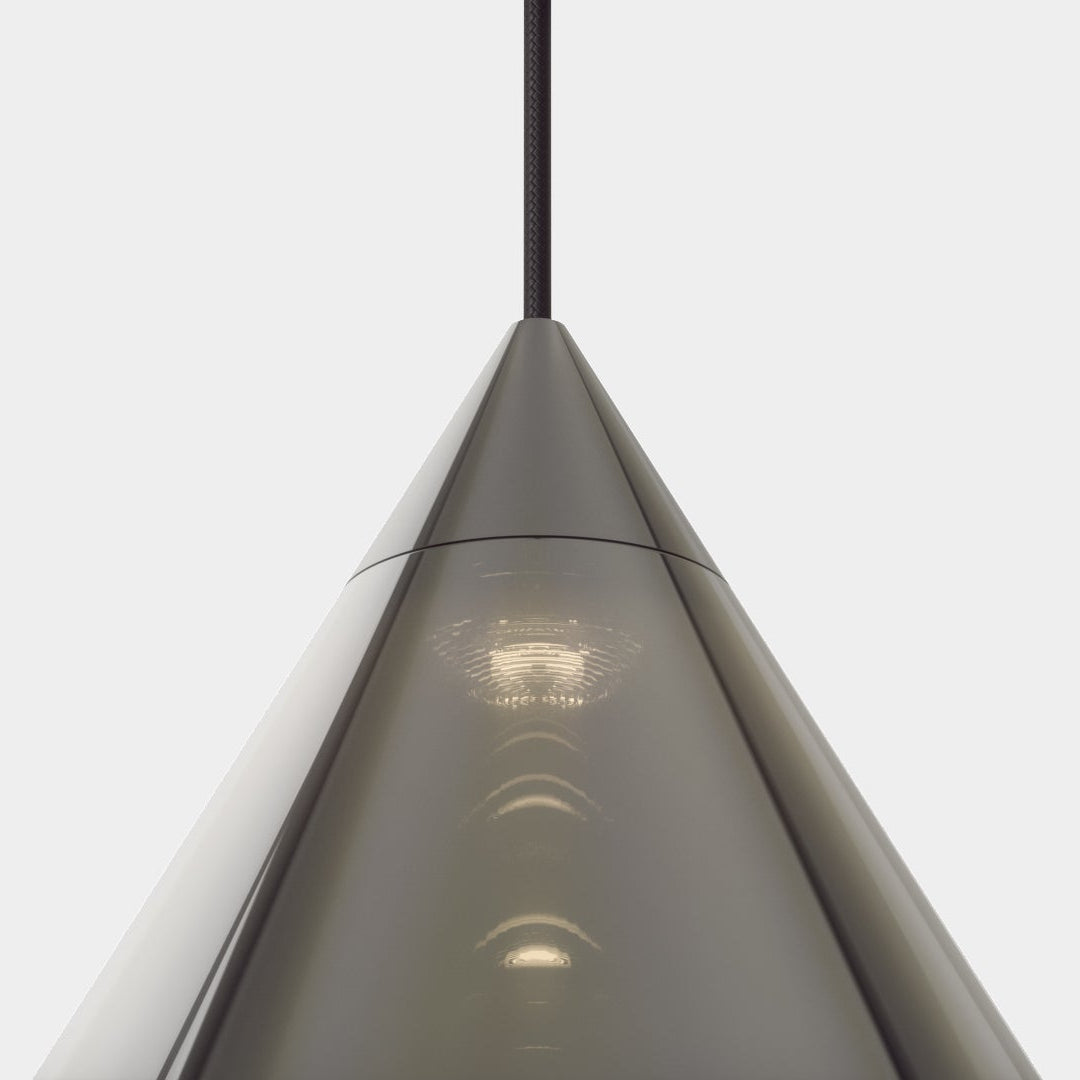 Flare Bead Round LED Chandelier
