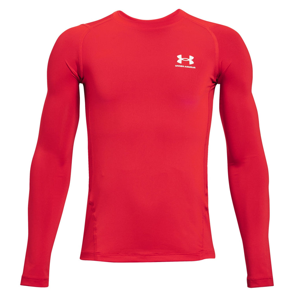 Boy's HeatGear Armour Long Sleeve Shirt product image 4, provided for visual reference and product detail review