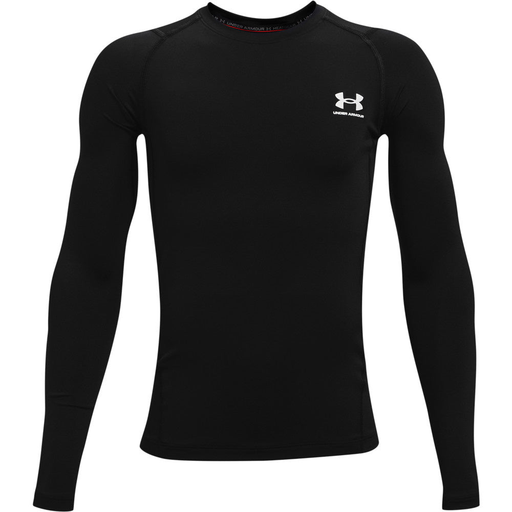 Boy's HeatGear Armour Long Sleeve Shirt product image 1, provided for visual reference and product detail review