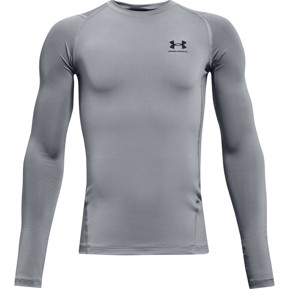 Boy's HeatGear Armour Long Sleeve Shirt product image 2, provided for visual reference and product detail review