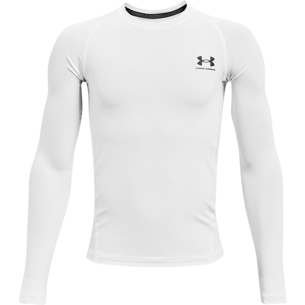 Boy's HeatGear Armour Long Sleeve Shirt product image 3, provided for visual reference and product detail review
