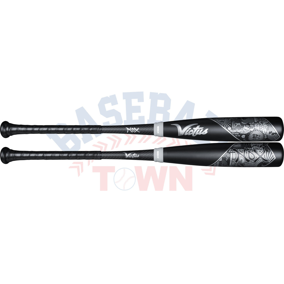 NOX 2 USSSA 2 3/4" Barrel Baseball Bat (-8) product image 1, provided for visual reference and product detail review