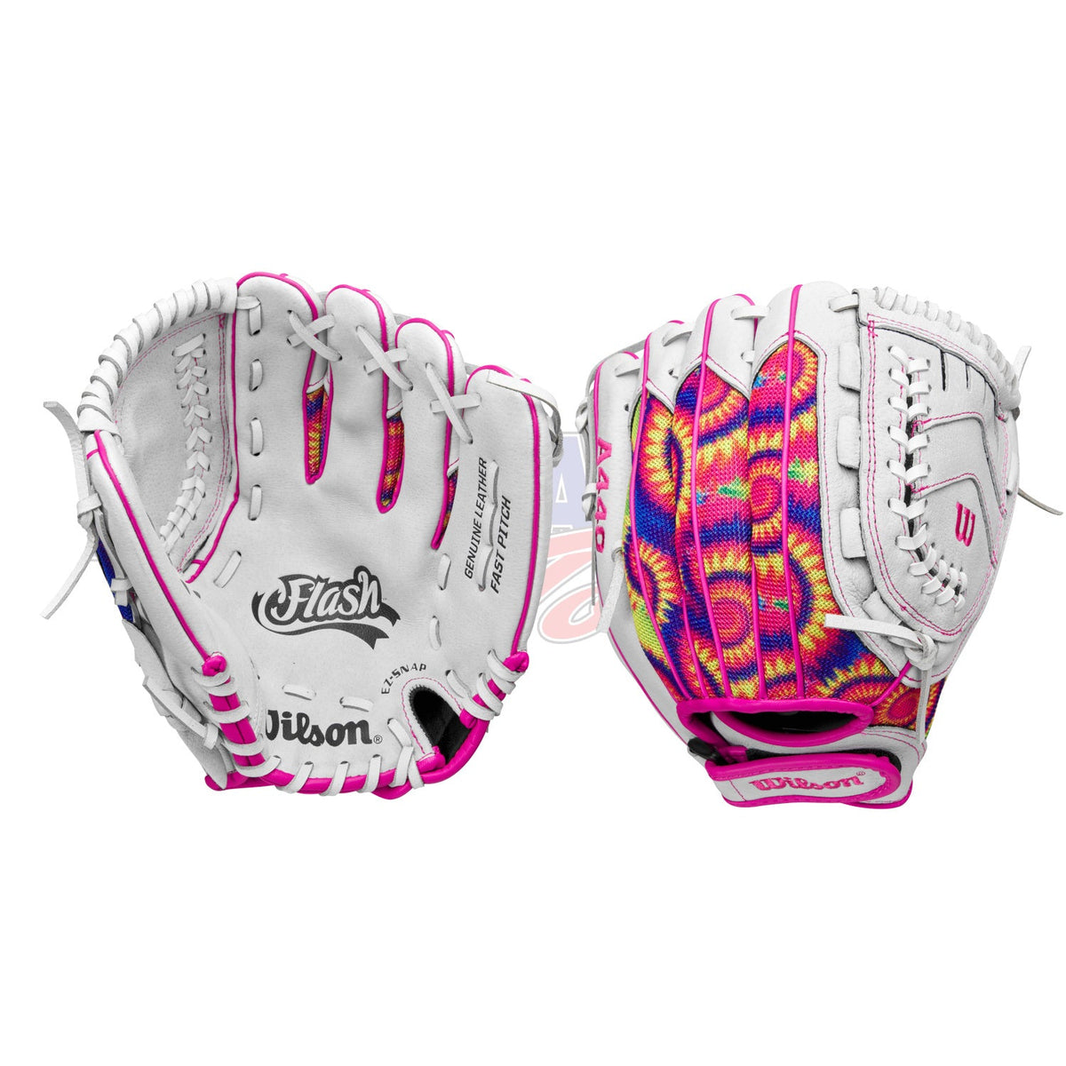 A440 Flash 11" Youth Fastpitch Glove product image 1, provided for visual reference and product detail review